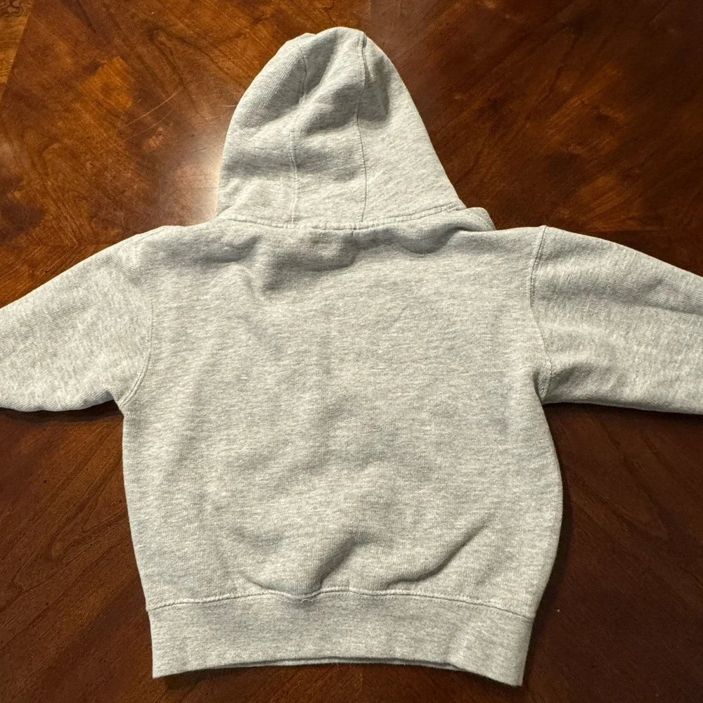 Miami Dolphins Kids Size XXS 3-4 Gray Hoodie Pullover Logo Fleece Excellent